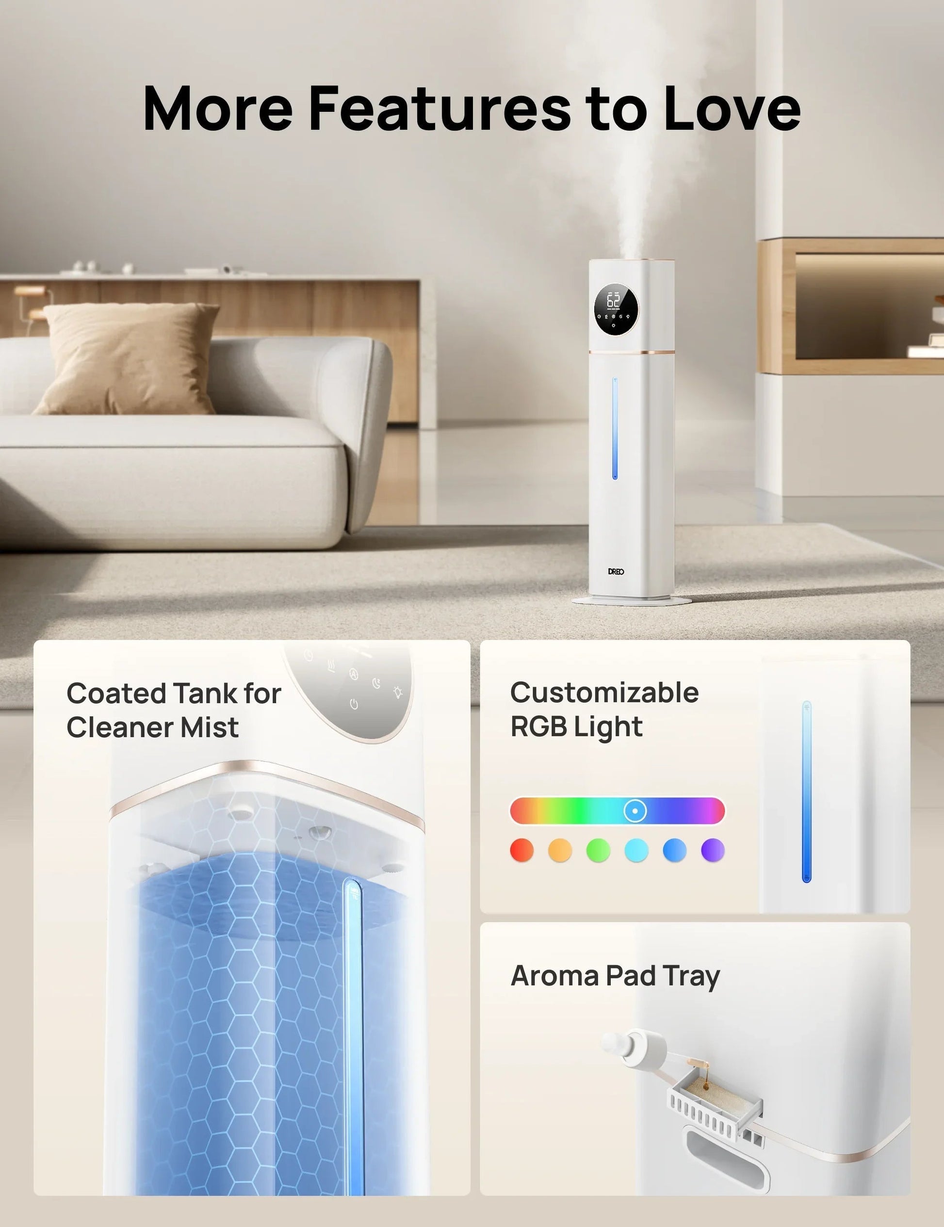 Smart Humidifier HM735S 11L - DREO